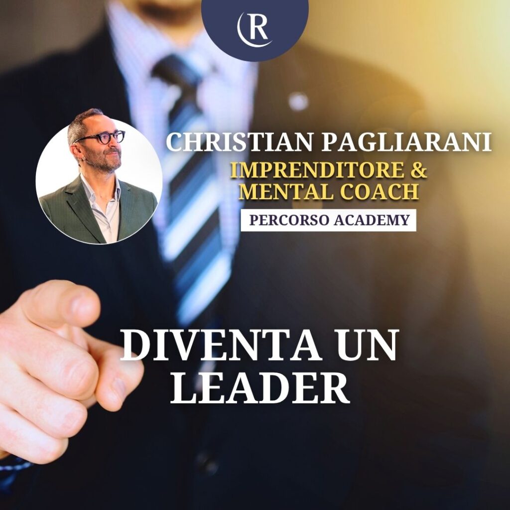 Christian Pagliarani durante il Percorso Academy “Diventa un Leader” organizzato da Revolution Business School