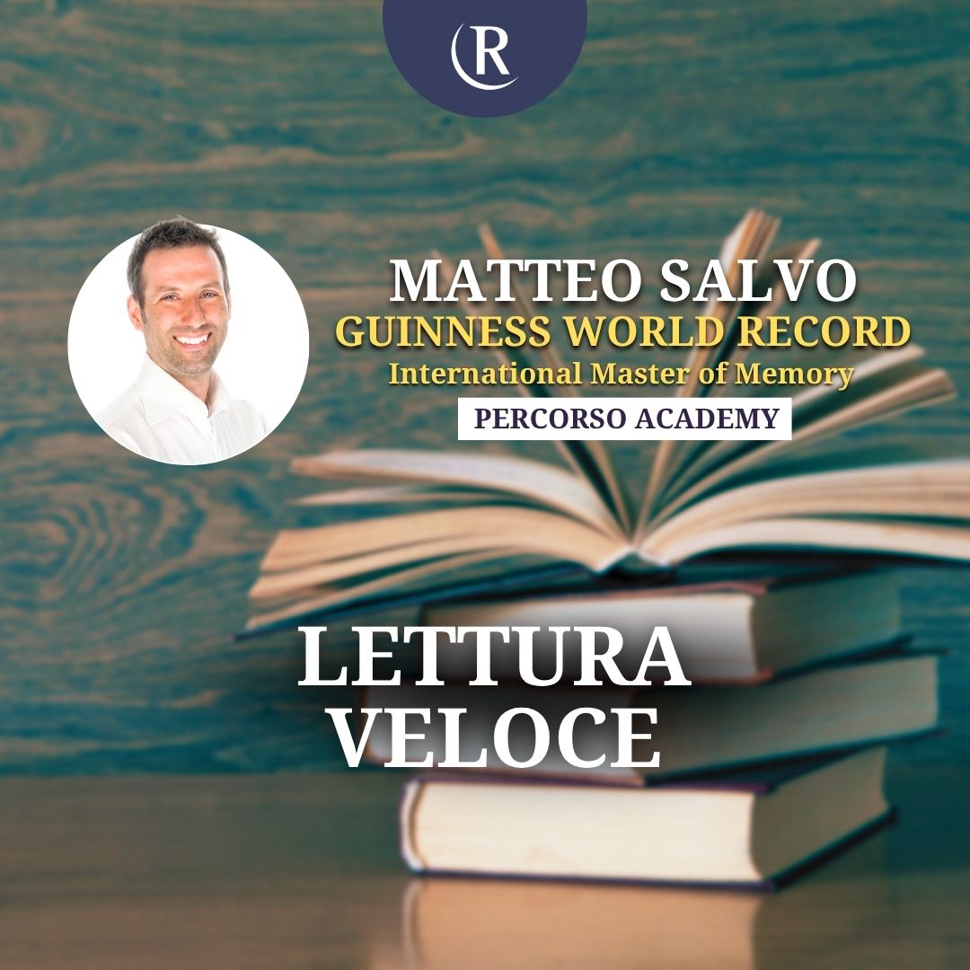 Matteo Salvo durante il Percorso Academy di Lettura Veloce organizzato da Revolution Business School