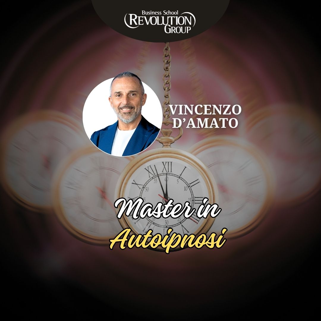 Vincenzo D’Amato durante il Master in Autoipnosi organizzato da Revolution Business School
